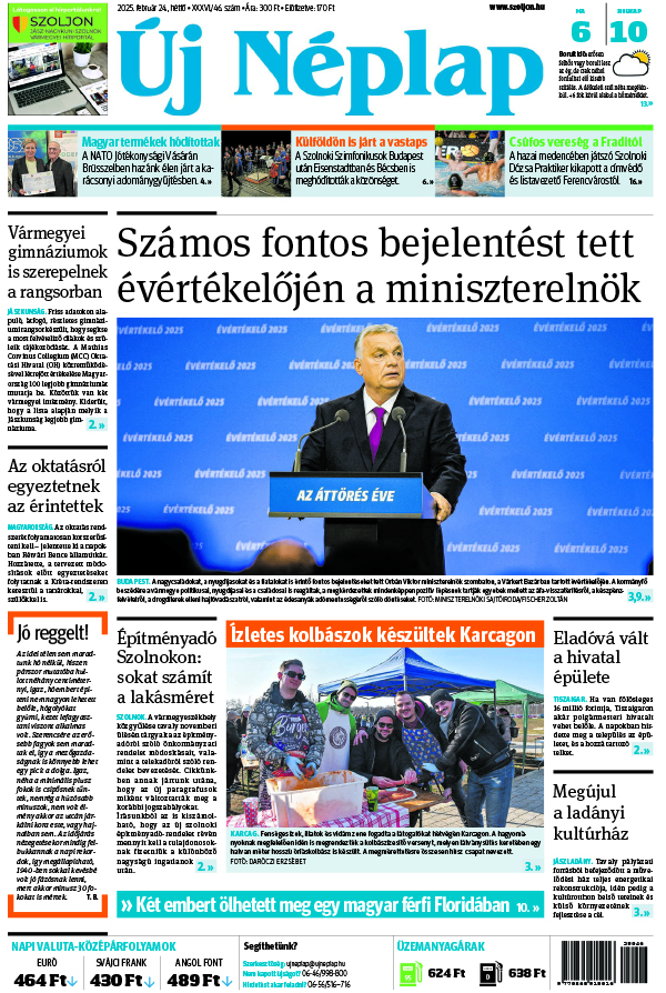Lapszám: 2025.02.24.
