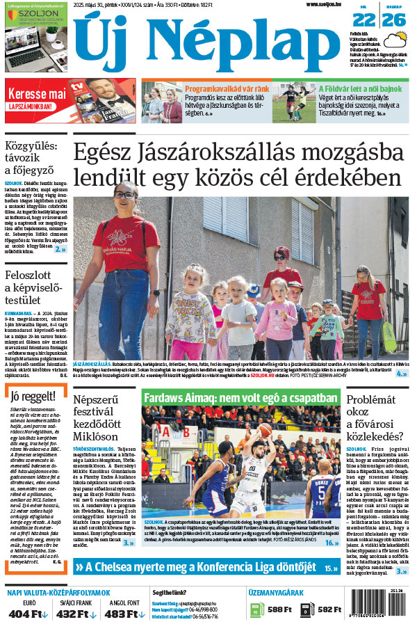 Lapszám: 2025.05.30. + MELLÉKLET
