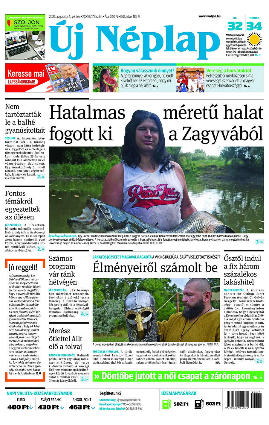 Lapszám: 2025.08.01. + melléklet
