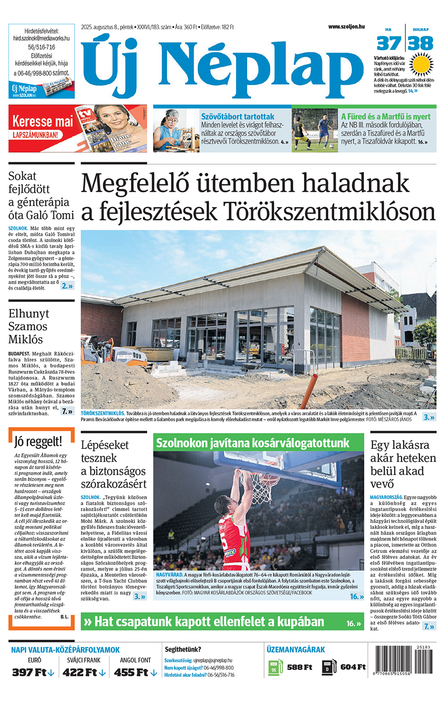 Lapszám: 2025.08.08. + melléklet