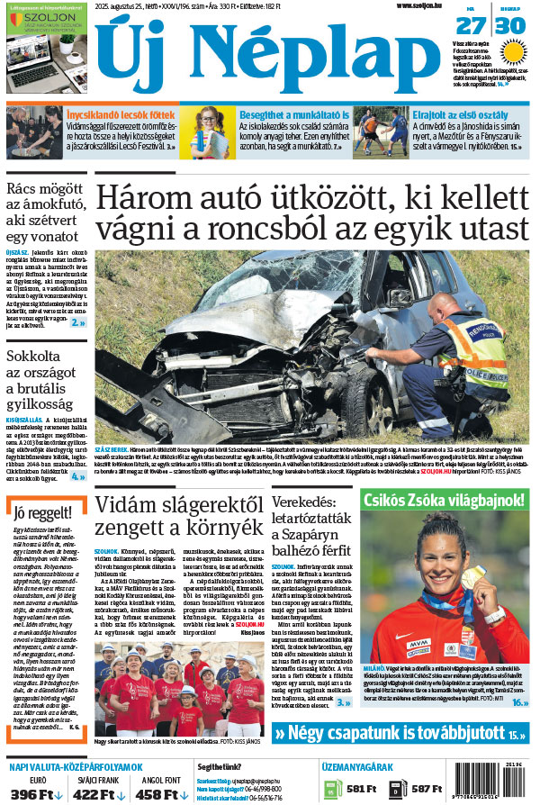 Lapszám: 2025.08.25.