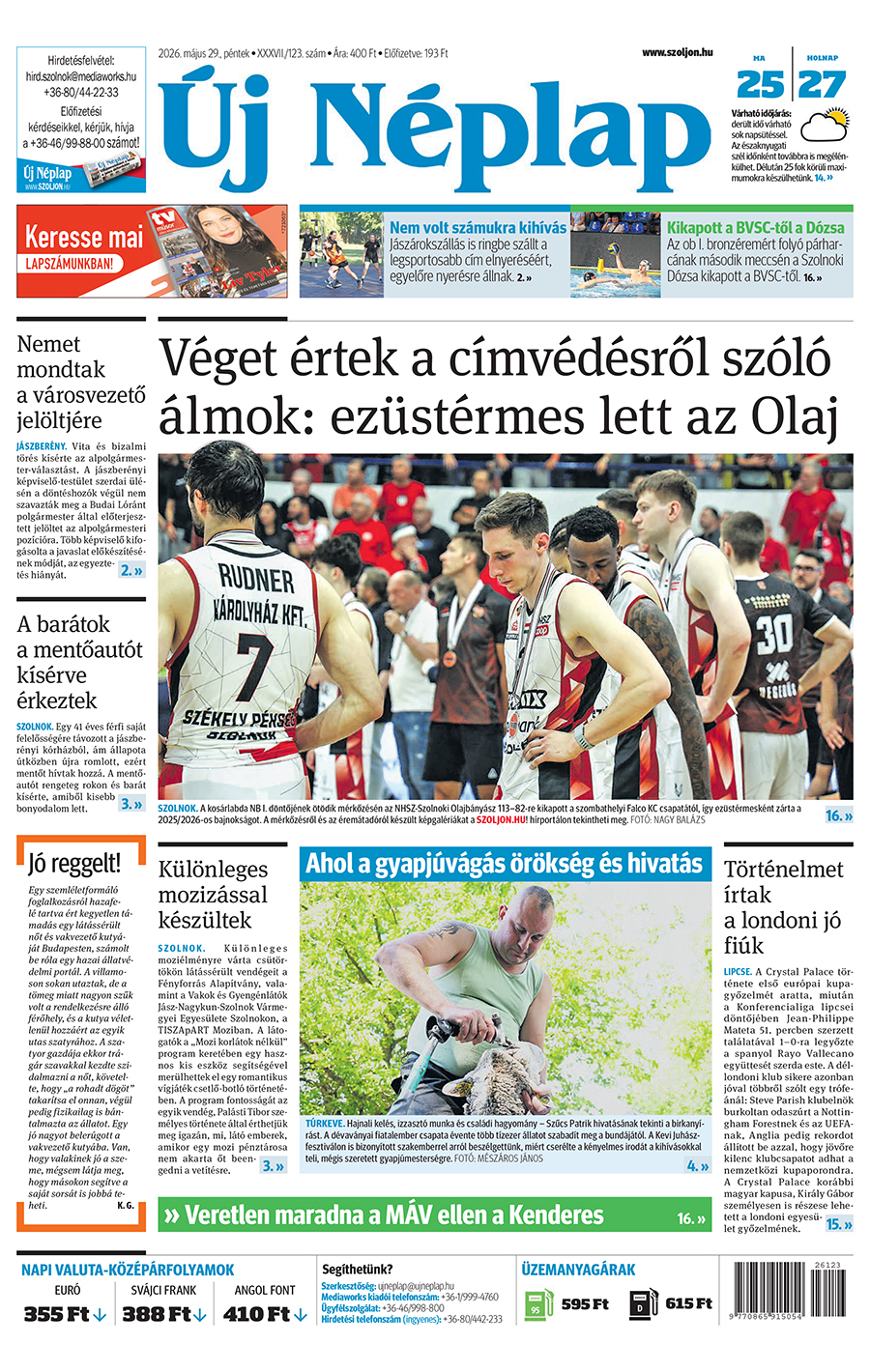 Lapszám: 2026.05.29. + Melléklet