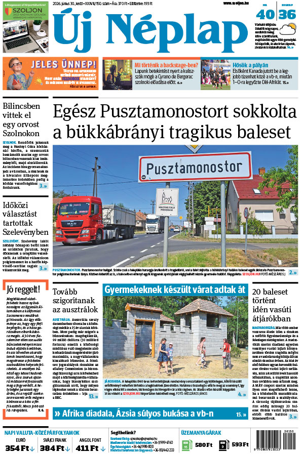Lapszám: 2026. 06. 30.